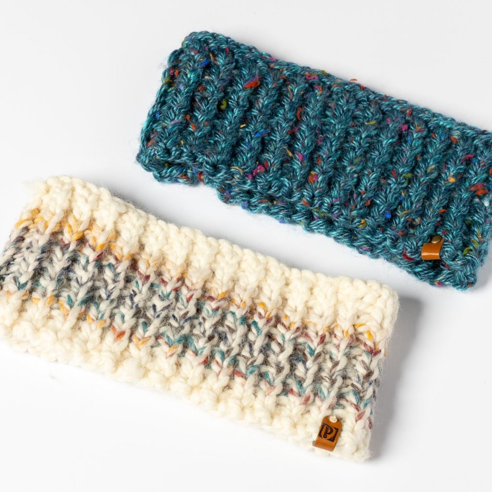 Chunky knit headband